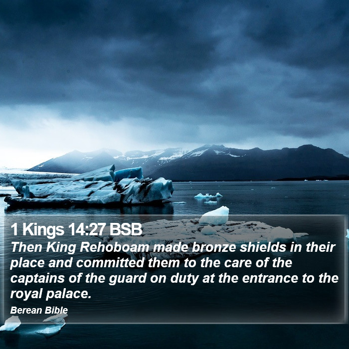 1 Kings 14:27 BSB Bible Study