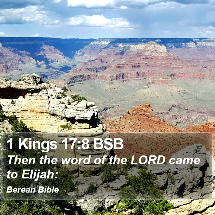 1 Kings 17:8 BSB Bible Study