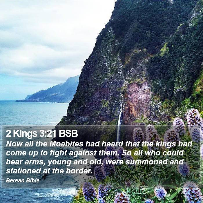 2 Kings 3:21 BSB Bible Study