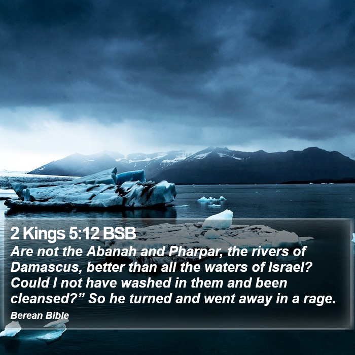 2 Kings 5:12 BSB Bible Study