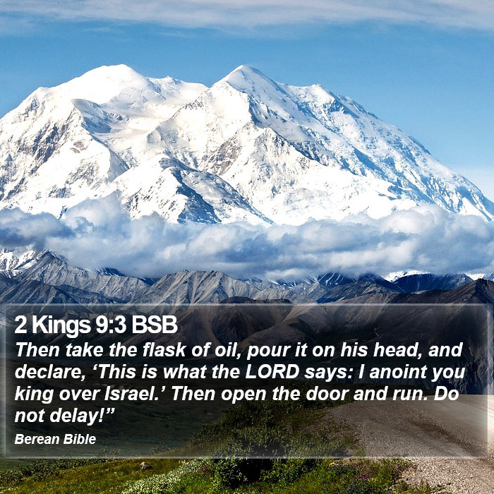 2 Kings 9:3 BSB Bible Study