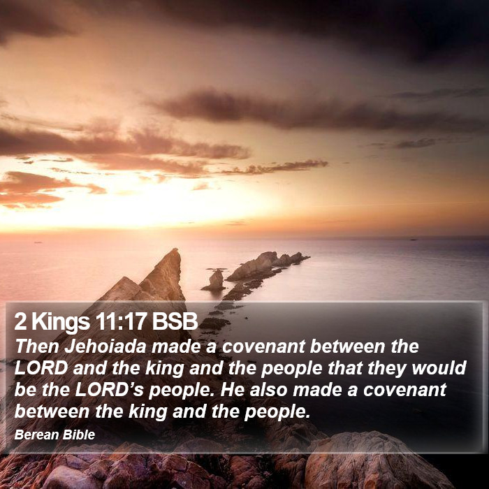 2 Kings 11:17 BSB Bible Study