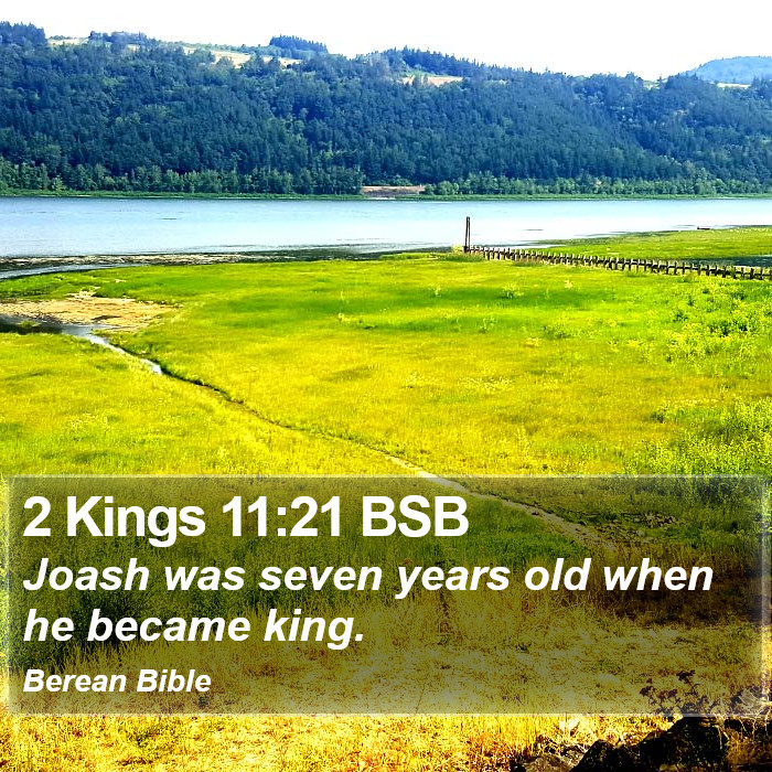 2 Kings 11:21 BSB Bible Study