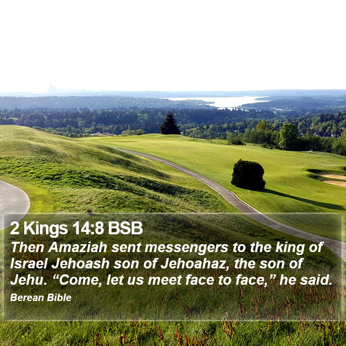 2 Kings 14:8 BSB Bible Study