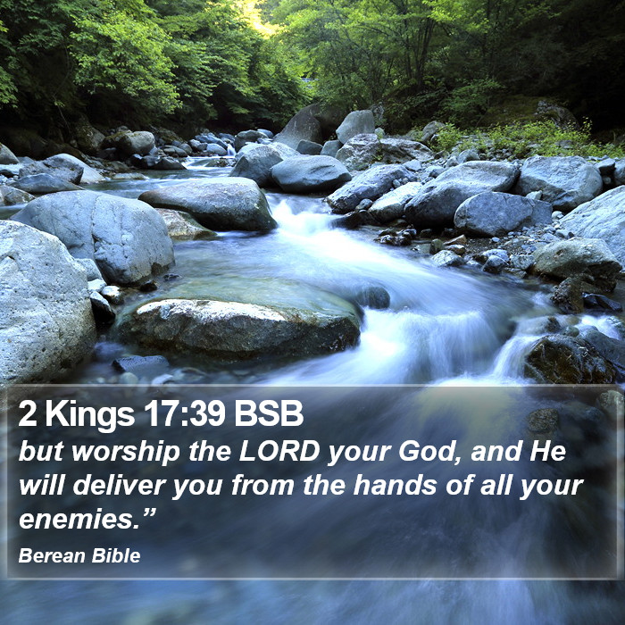 2 Kings 17:39 BSB Bible Study