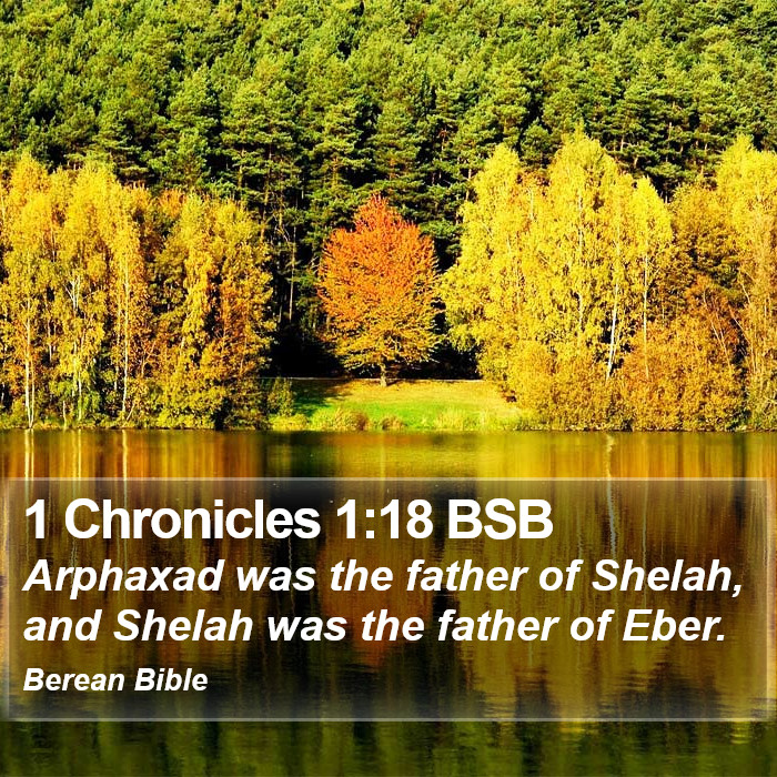 1 Chronicles 1:18 BSB Bible Study