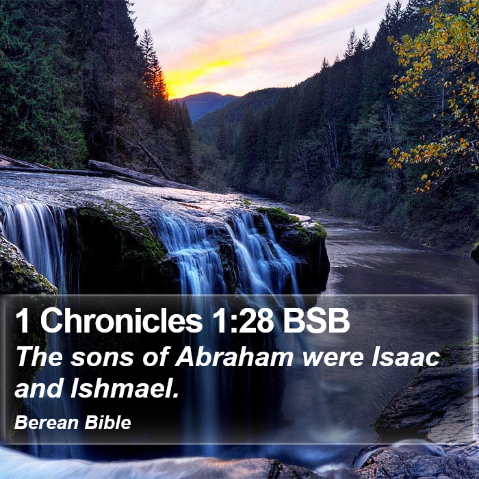 1 Chronicles 1:28 BSB Bible Study