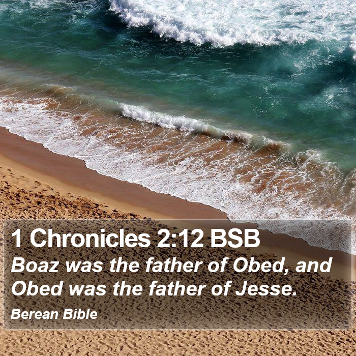 1 Chronicles 2:12 BSB Bible Study