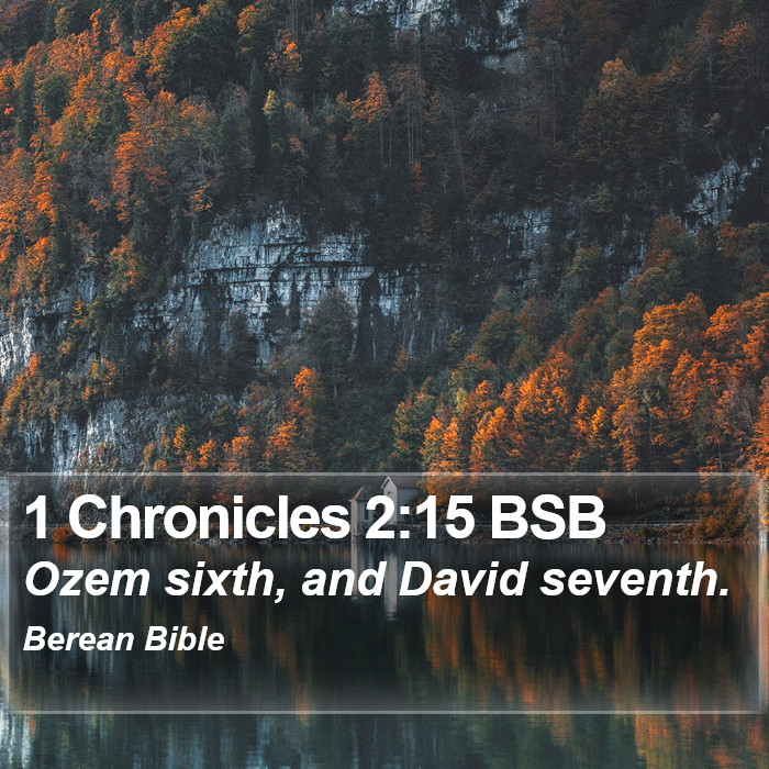 1 Chronicles 2:15 BSB Bible Study