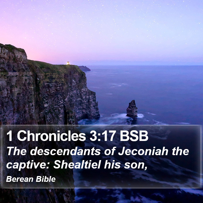 1 Chronicles 3:17 BSB Bible Study