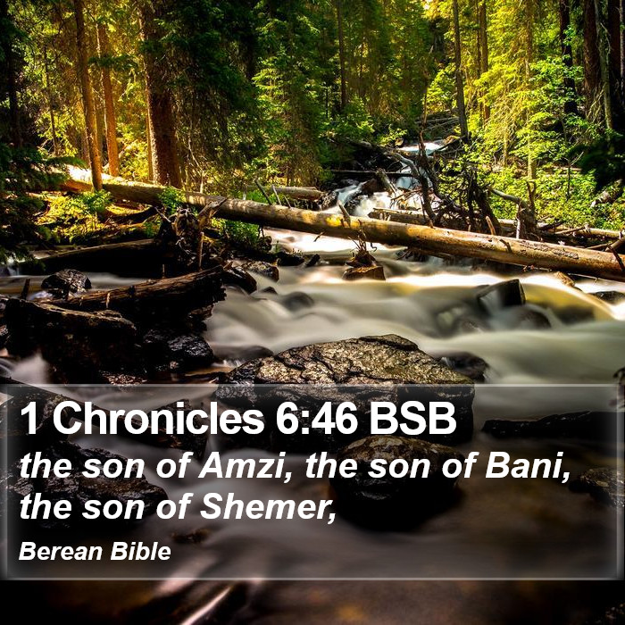 1 Chronicles 6:46 BSB Bible Study