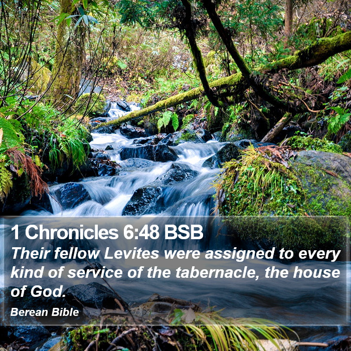 1 Chronicles 6:48 BSB Bible Study