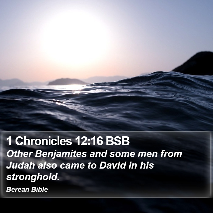 1 Chronicles 12:16 BSB Bible Study