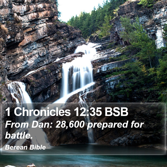 1 Chronicles 12:35 BSB Bible Study