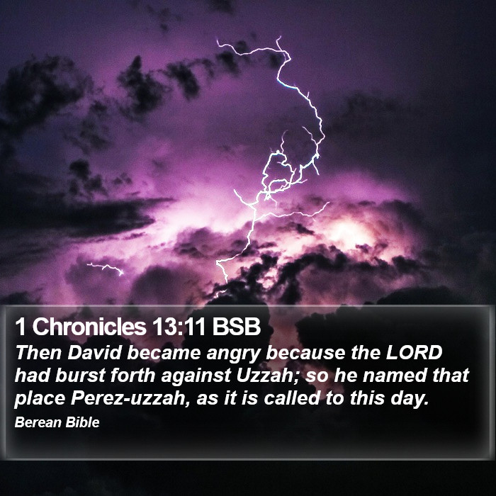 1 Chronicles 13:11 BSB Bible Study