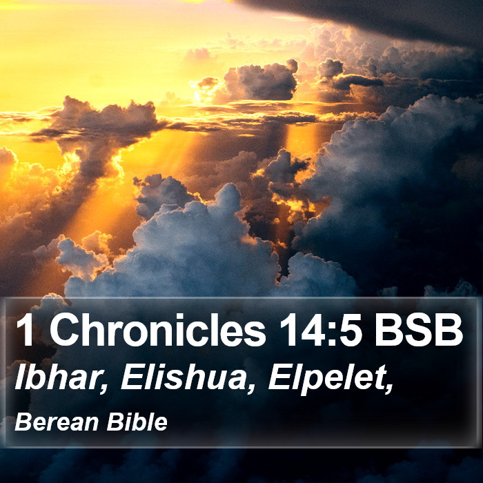 1 Chronicles 14:5 BSB Bible Study