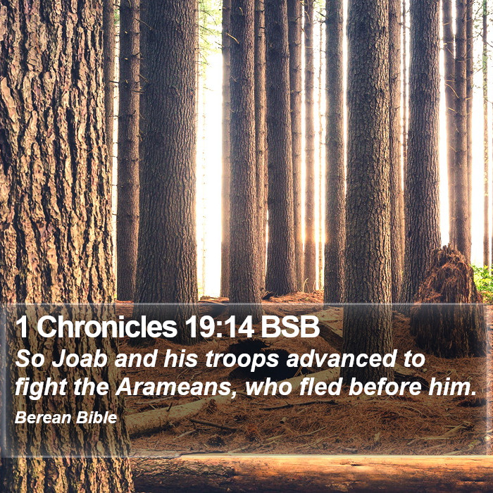 1 Chronicles 19:14 BSB Bible Study