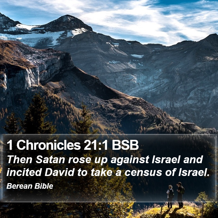 1 Chronicles 21:1 BSB Bible Study