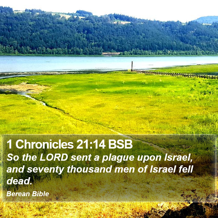 1 Chronicles 21:14 BSB Bible Study