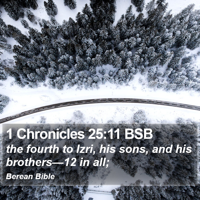 1 Chronicles 25:11 BSB Bible Study