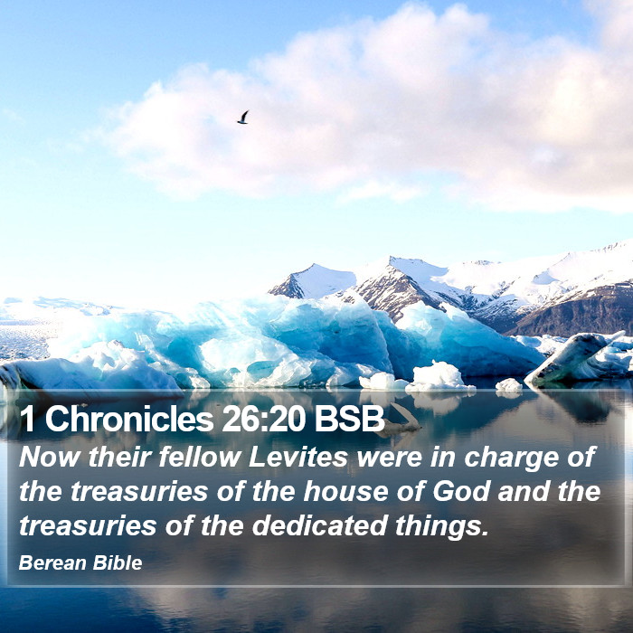 1 Chronicles 26:20 BSB Bible Study