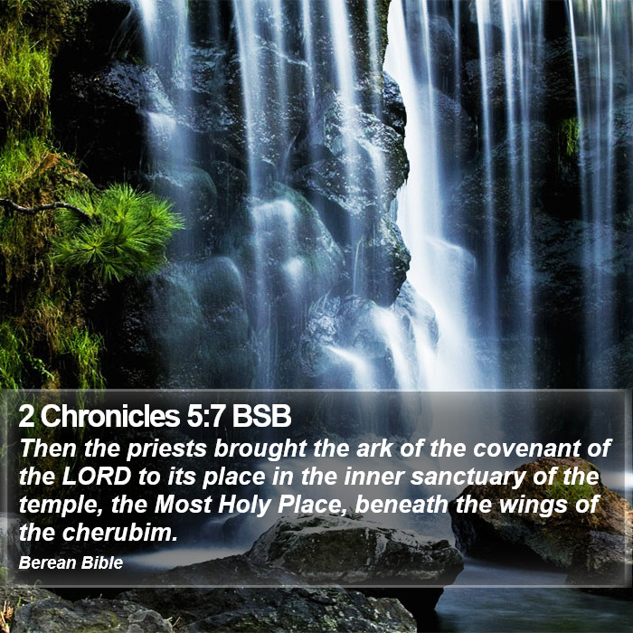 2 Chronicles 5:7 BSB Bible Study