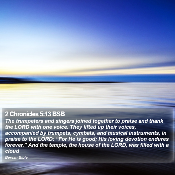 2 Chronicles 5:13 BSB Bible Study