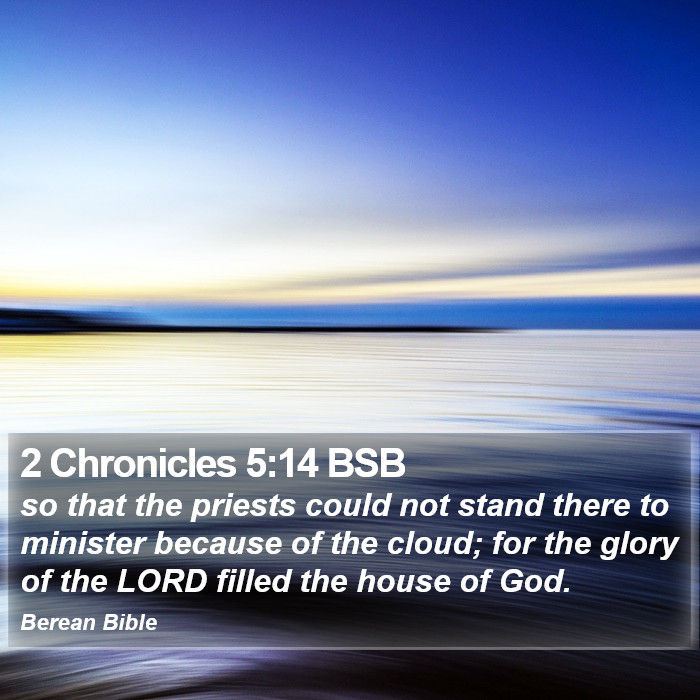 2 Chronicles 5:14 BSB Bible Study