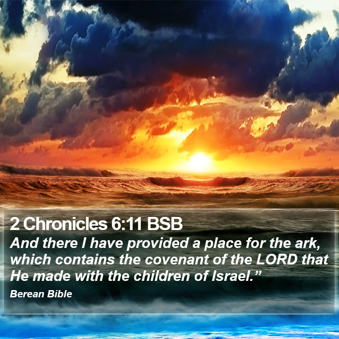 2 Chronicles 6:11 BSB Bible Study