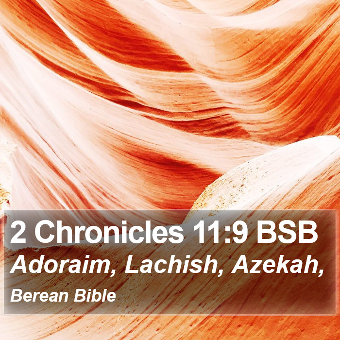 2 Chronicles 11:9 BSB Bible Study