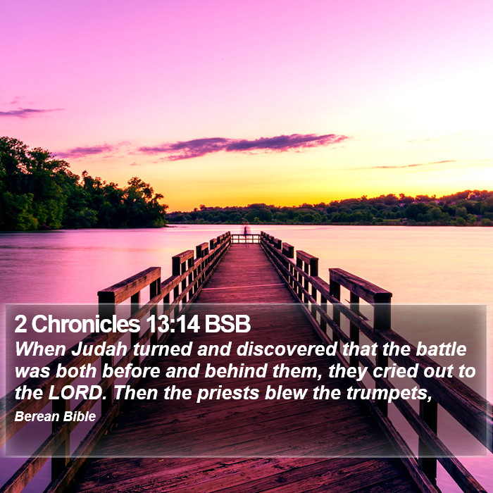 2 Chronicles 13:14 BSB Bible Study