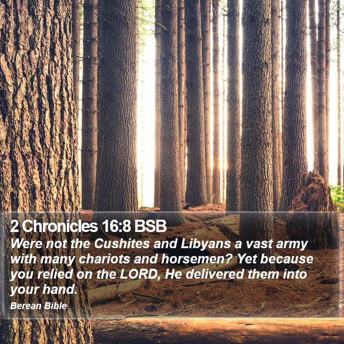 2 Chronicles 16:8 BSB Bible Study