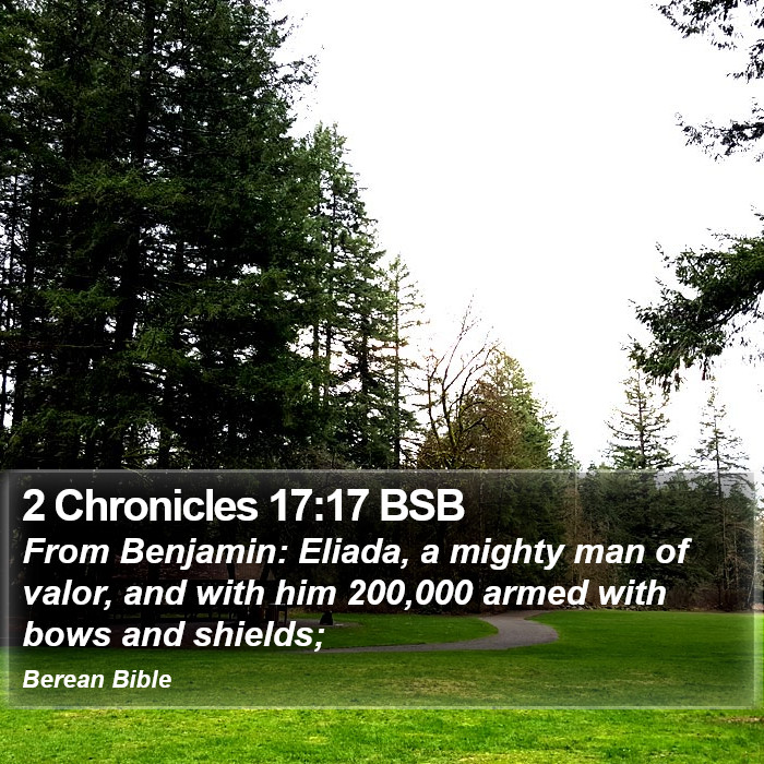 2 Chronicles 17:17 BSB Bible Study