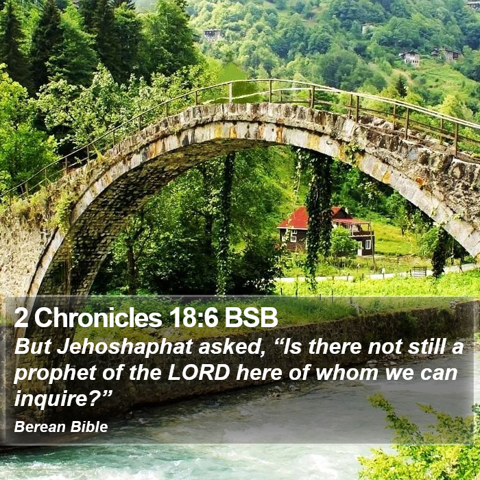 2 Chronicles 18:6 BSB Bible Study