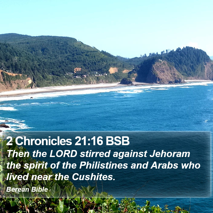 2 Chronicles 21:16 BSB Bible Study