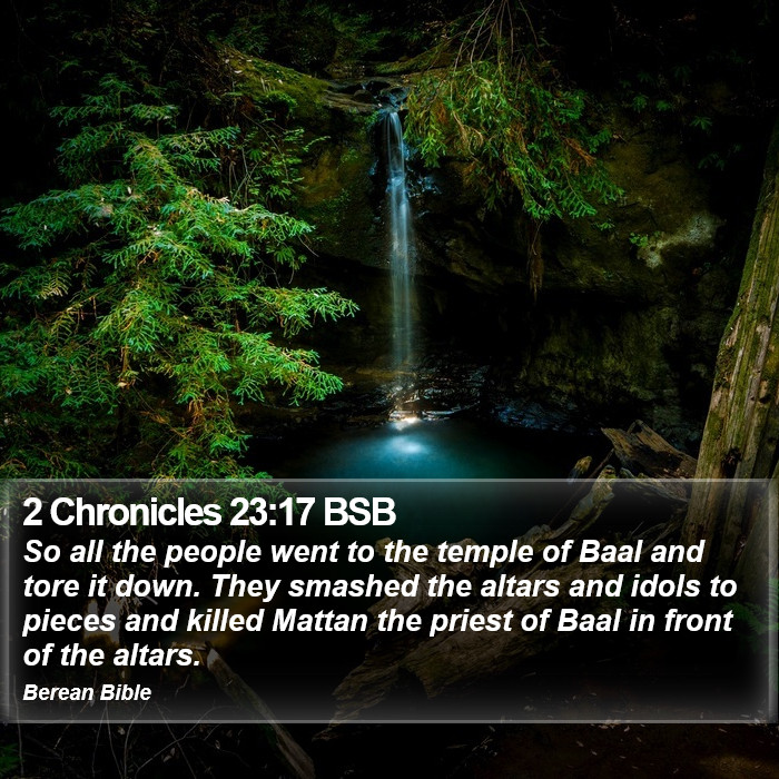 2 Chronicles 23:17 BSB Bible Study