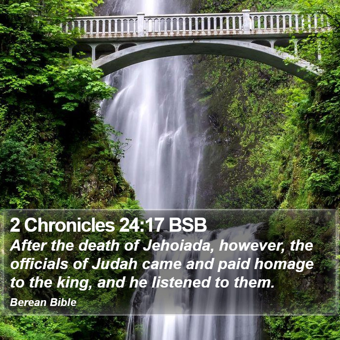 2 Chronicles 24:17 BSB Bible Study