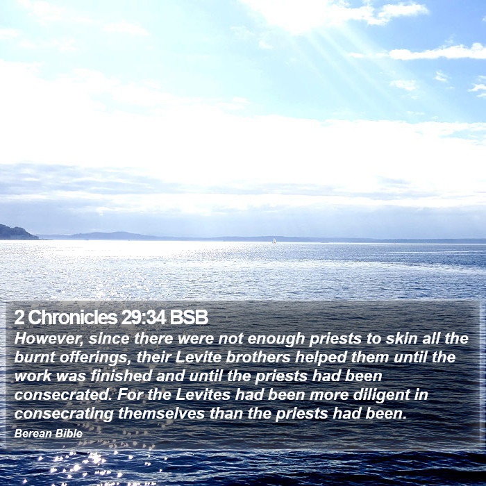 2 Chronicles 29:34 BSB Bible Study