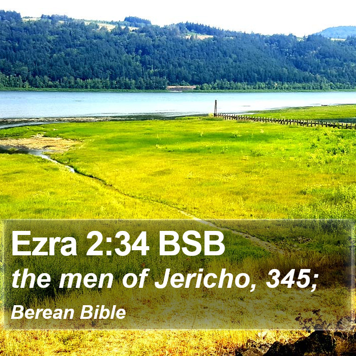 Ezra 2:34 BSB Bible Study