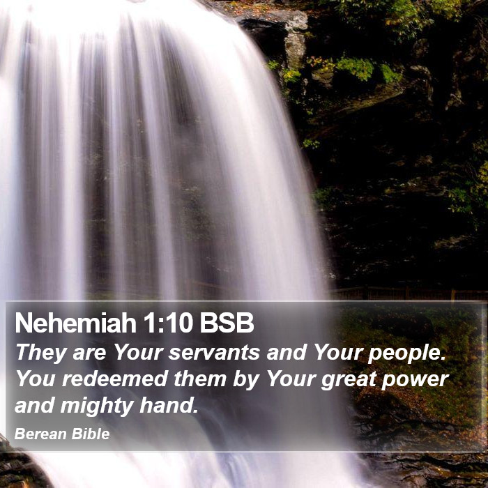 Nehemiah 1:10 BSB Bible Study