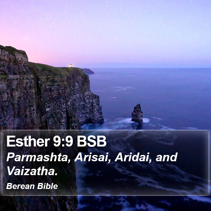 Esther 9:9 BSB Bible Study