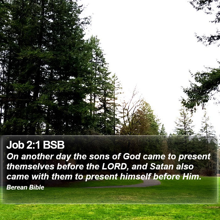 Job 2:1 BSB Bible Study