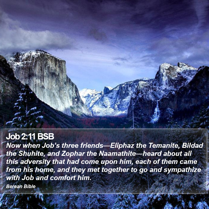 Job 2:11 BSB Bible Study