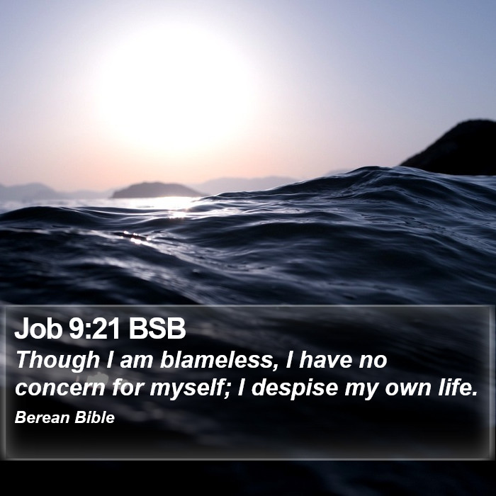 Job 9:21 BSB Bible Study