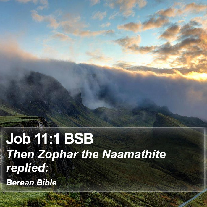 Job 11:1 BSB Bible Study