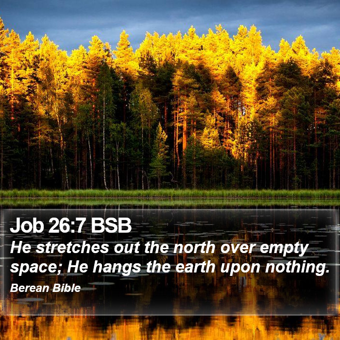 Job 26:7 BSB Bible Study