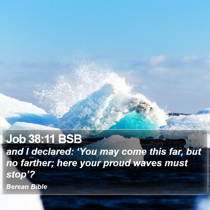 Job 38:11 BSB Bible Study