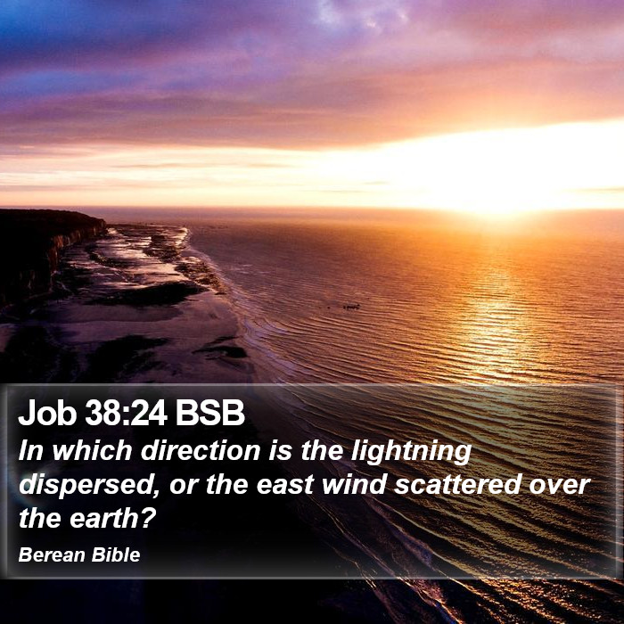 Job 38:24 BSB Bible Study