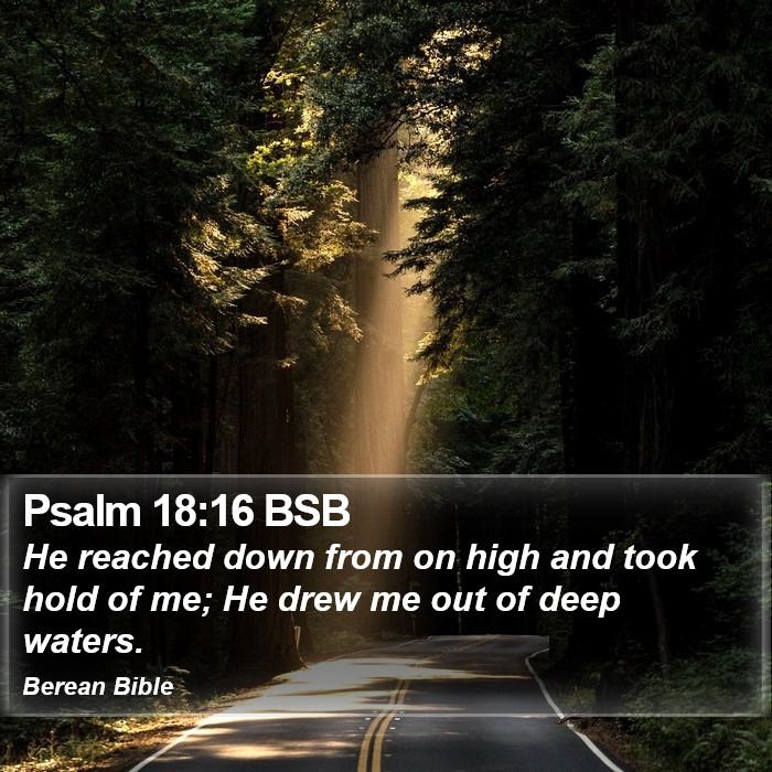 Psalms 18:16 BSB Bible Study