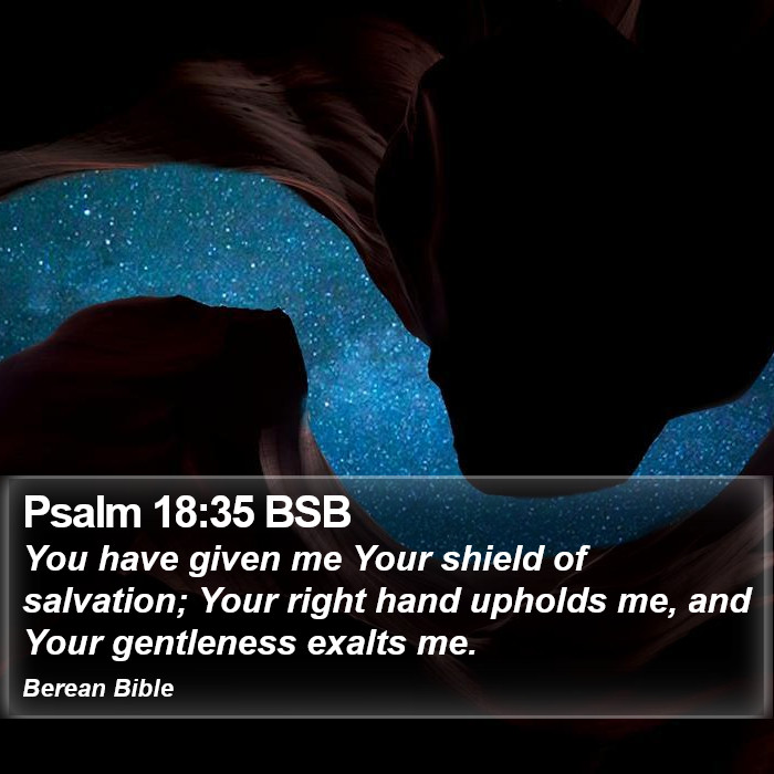 Psalms 18:35 BSB Bible Study